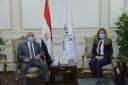 وزير النقل يستقبل المدير التنفيذي...