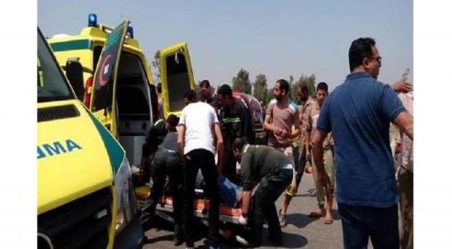 مصرع شخص وإصابة آخر فى حادث بمنطقة شرق العوينات بالوادى الجديد 