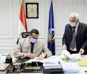 محافظ البحيرة يعتمد نتيجة إمتحانات...