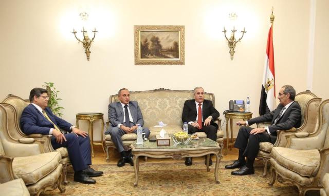 عمرو طلعت يشهد توقيع عقد اتفاق بين وزارة الاتصالات والهيئة الوطنية للصحافة ومؤسسة الأهرام