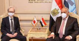سفير اليابان بالقاهرة يزور العربية...