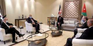 ملك الاردن يستقبل سامح شكرى...