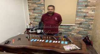 ضبط عنصر إجرامى بالجيزة بحوزته...