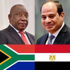 السيسي يؤكد لرئيس جنوب أفريقيا...