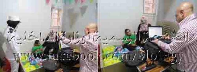 الأحوال المدنية توجه مأمورية لإستخراج بطاقة الرقم القومى لنجلها من ذوى الإحتياجات الخاصة بالقاهرة