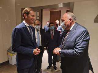 وزير الخارجية يلتقي وزير الصناعة...
