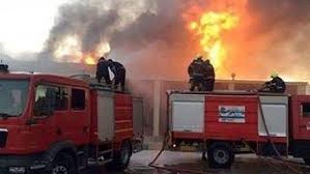 السيطرة على حريق مخلفات بأرض فضاء في البدرشين 