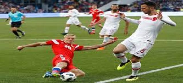 مباراة تركيا وروسيا