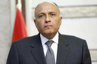 خلال اتصال هاتفي.. سامح شكري...