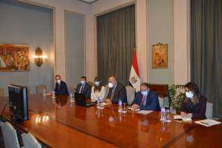 وزير الخارجية ومديرة البنك الأوروبى...
