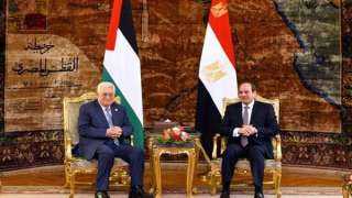 أبومازن يبحث مع السيسي تطورات...
