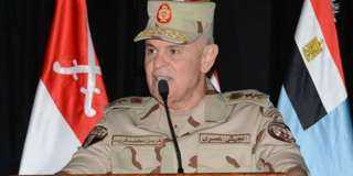 الفريق محمد فريد يشهد إجراءات...