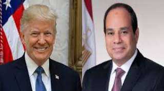 السيسي وترامب يتبادلان الرؤى تجاه...