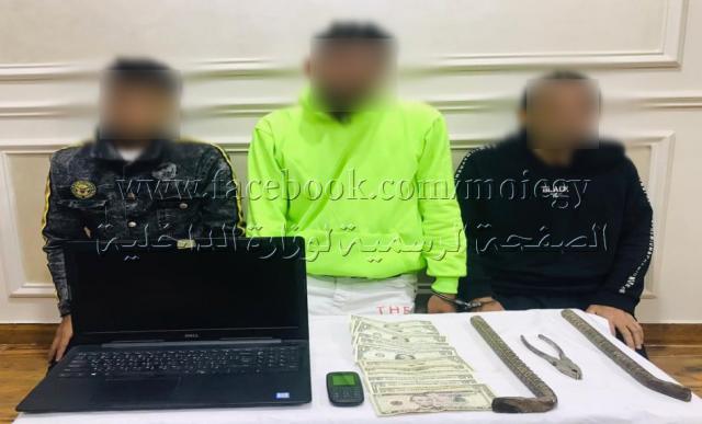 كشف ملابسات واقعة سرقة مقر شركة بالشرقية وضبط مرتكبى الواقعة