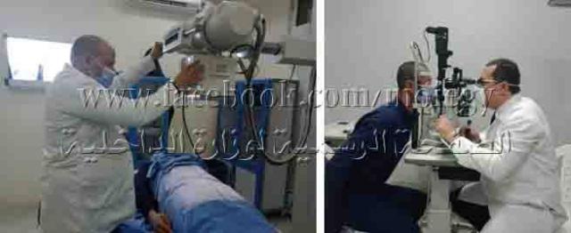 قطاع السجون يوجه قافلة طبية لتوقيع الكشف الطبى على نزلاء سجن القطا الجديد