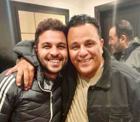 الفنان محمد رشاد يهنئ محمد...