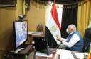 عبر تقنية الفيديو كونفرانس.. محافظ...