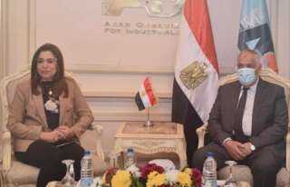 محافظ دمياط ورئيس العربية للتصنيع...