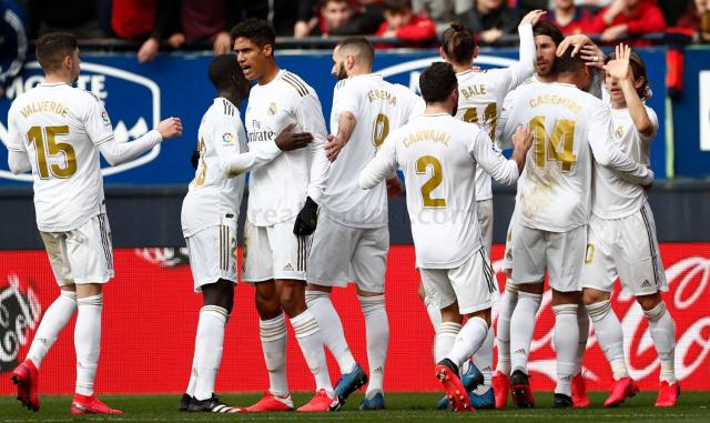 مباراة ريال مدريد وأوساسونا