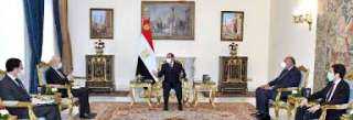   السيسي يبحث مع وزير...