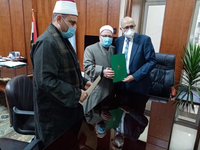 توقيع بروتوكول تعاون بين مديرية أوقاف الغربية وجامعة طنطا