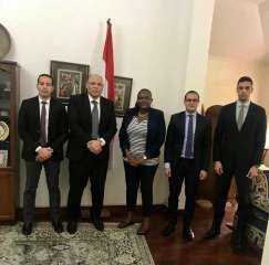 السفير المصرى فى دار السلام...