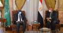 شكرى يستقبل رئيس مفوضية الاتحاد...