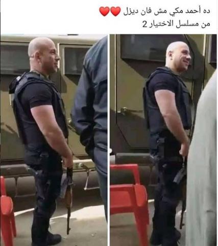 أحمد مكى يخطف الأنظار بصورة من كواليس مسلسل ”الاختيار 2”