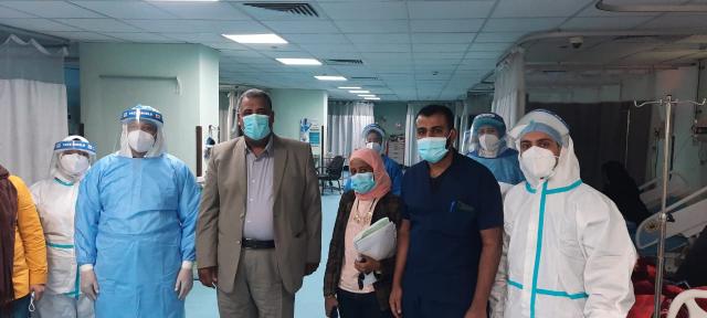 خروج وتعافي 6 حالات فيروس كورونا من مستشفى الأقصر العام