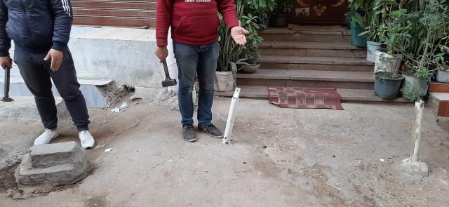 محافظ الدقهلية يكلف رئيس حى شرق المنصورة بسرعة التعامل فورا وازالة تعدى لاحد المواطنين على الشارع