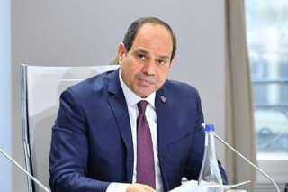 الرئيس السيسى يهنئ محمد المنفى...