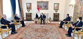 السيسي لوزير خارجية العراق: سياستنا...