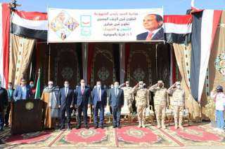 محافظ المنوفية يشهد إصطفاف المعدات...