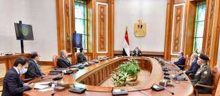  السيسى يتابع الموقف التنفيذي للمشروع...
