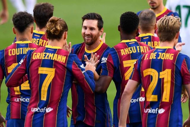 مباراة برشلونة والتشي