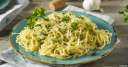 مكرونة بالثوم والبقدونس