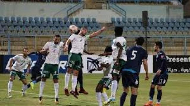 مباراة بيراميدز والمصري