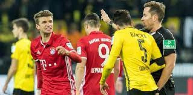 مباراة بايرن ميونخ وبروسيا دورتموند