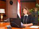 وزيرة الهجرة تشارك في المائدة...