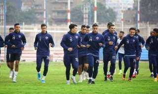 الزمالك يواصل تدريباته الجماعية على...