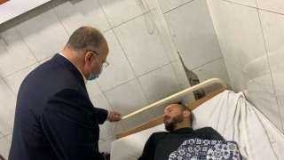 محافظ القاهرة يزور مصابى حادث...