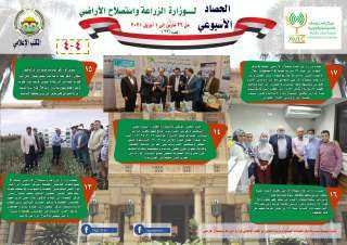 بالانفوجراف .. ”الزراعة” تصدر الملخص...