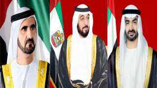 رئيس الإمارات ونائبه ومحمد بن...