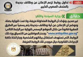 الحكومة تنفى تداول روابط تزعم...
