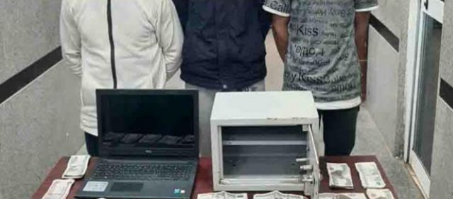 ضبط مرتكبى واقعة سرقة خزينة حديدية بداخلها مبلغ مالى من داخل أحد معامل التحاليل بالقاهرة