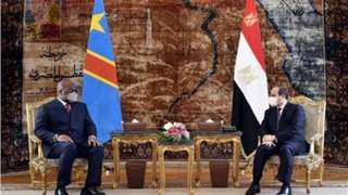 السيسي يستقبل رئيس الكونغو الديمقراطية...