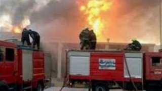 إصابة 11 شخصًا في حريق...