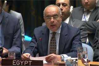 مندوبا مصر وليبيا بالأمم المتحدة...