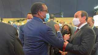  السيسي يلتقي عددا من الزعماء...
