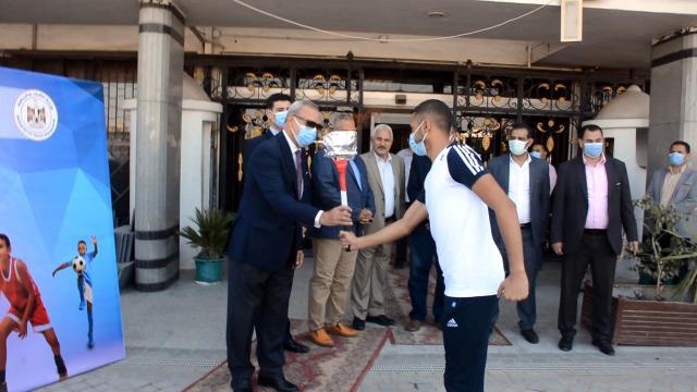 محافظ القليوبية يشهد إطلاق شعلة أولمبياد الطفل المصرى فى نسخته الثالثة 2021